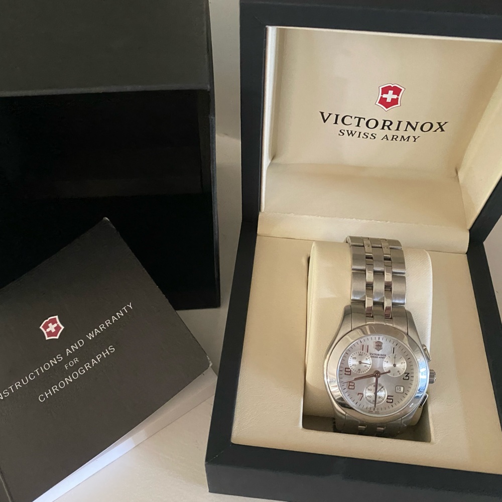 Swiss Army Victorinox Chronograph Men’s watch, Style Number: 241048 (Alliance)